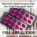 Männliche Seidenraupenmotte, Die Orale Flüssigkeit Nährt 10